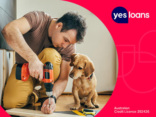 finance your home renovations with Yes Loans